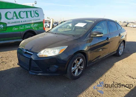 2014 Ford Focus Se из США, поврежденный, VIN 1FADP3F28EL453933
